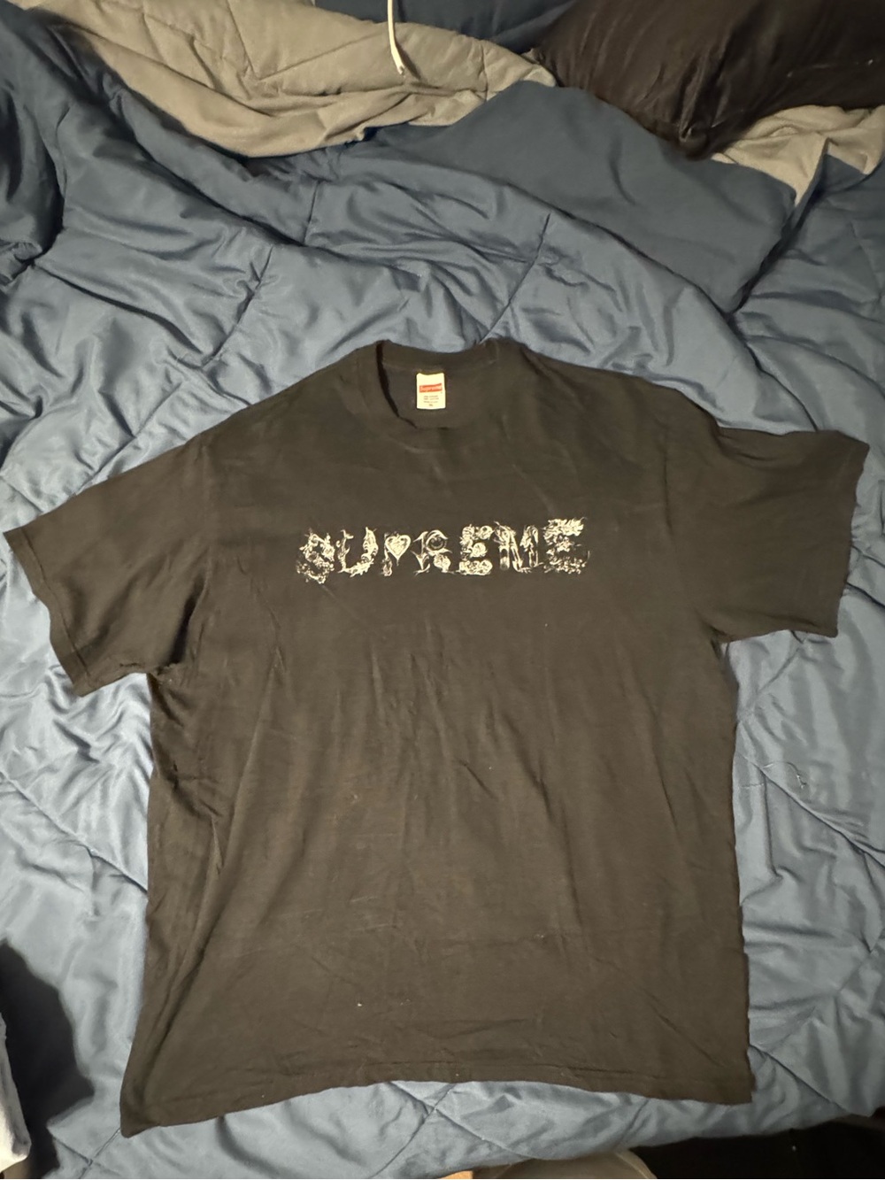Supreme Black Smoke T-Shirt